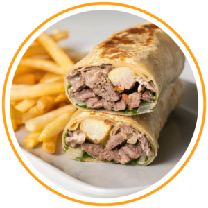 Beef Shawarma Wrap