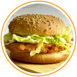 Chicken Bruger/Fries